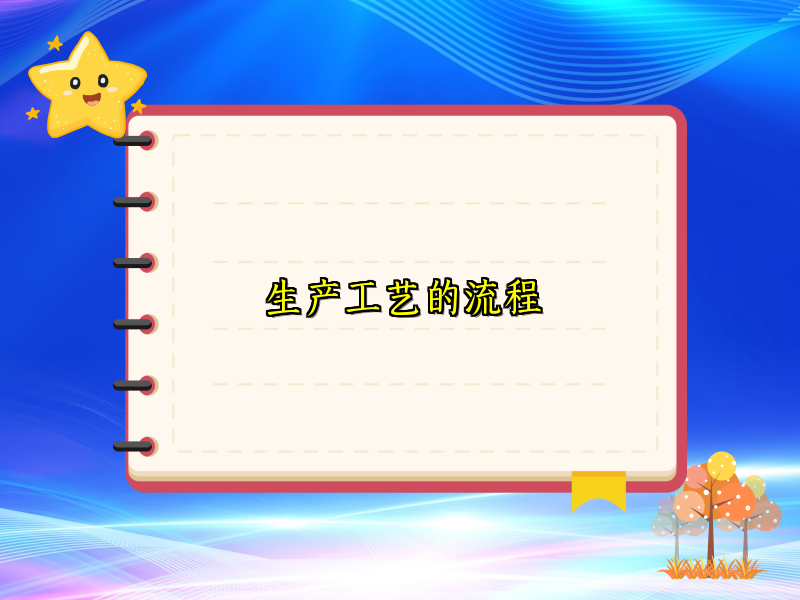 生产工艺的流程