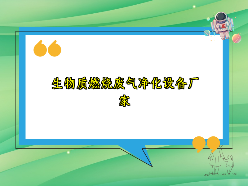 生物質(zhì)燃燒廢氣凈化設(shè)備廠家