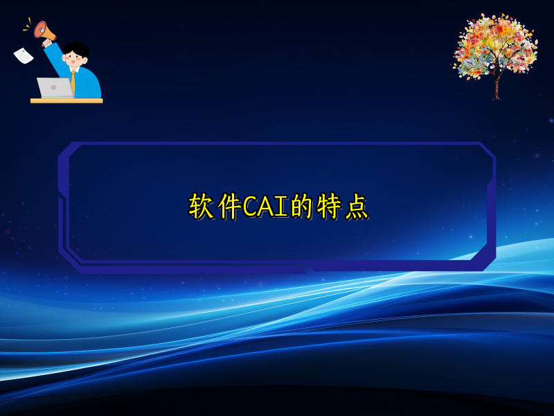 软件CAI的特点
