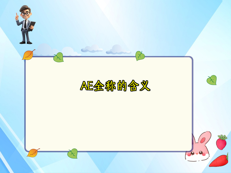 AE全称的含义