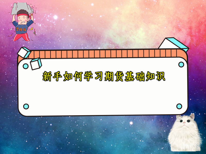 新手如何学习期货基础知识
