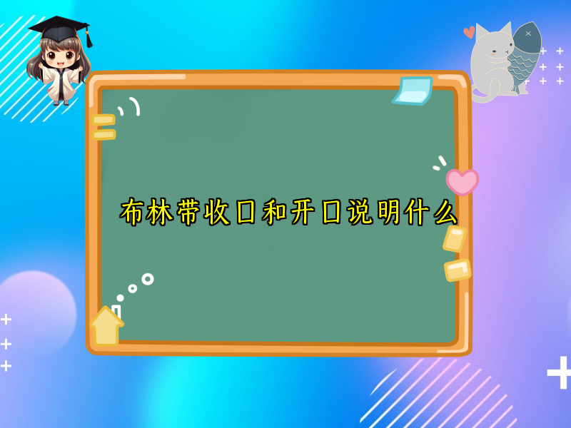 布林带收口和开口说明什么